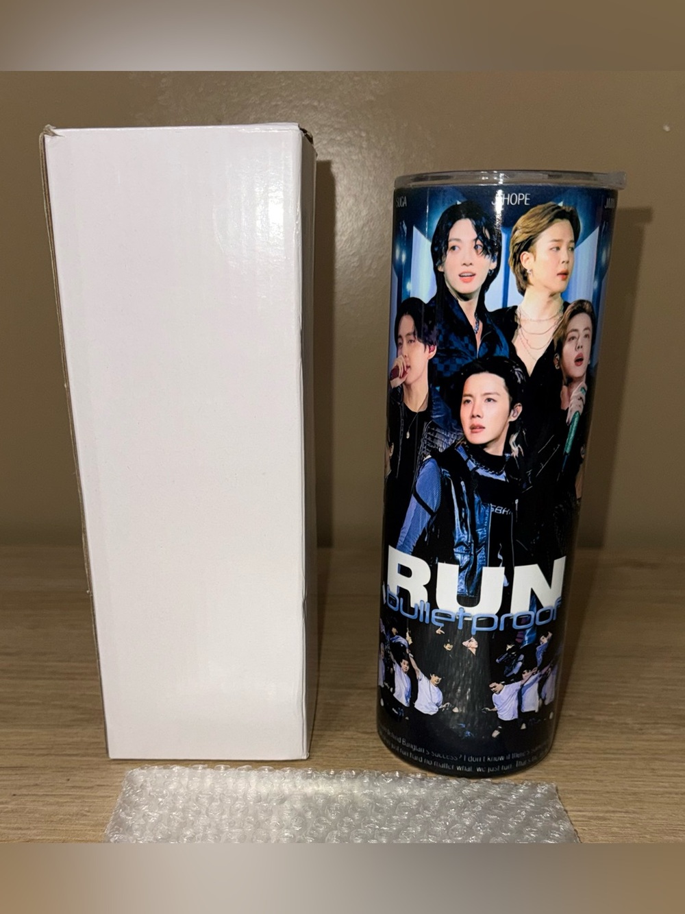 NEW IN BOX BTS Run Waterproof Tumbler. - Picture 2 of 12